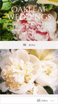 Mobile Screenshot of oakleafweddings.com